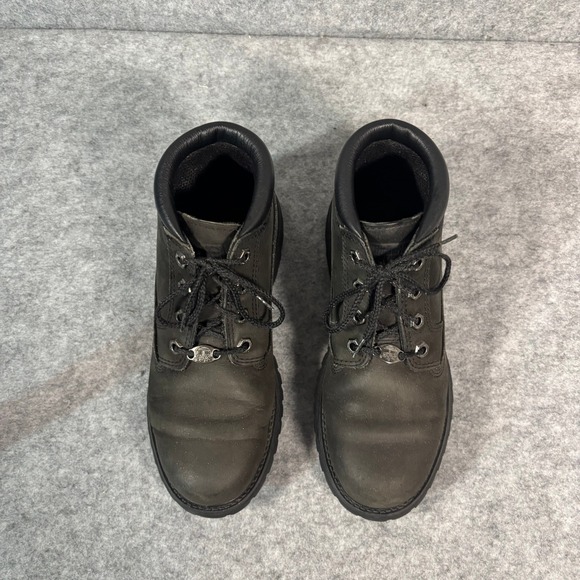 Timberland Nellie Waterproof Chukka Boots Black Nubuck Leather Women's 23398 - Picture 3 of 13